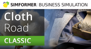 Business simulation for education "Cloth Road"